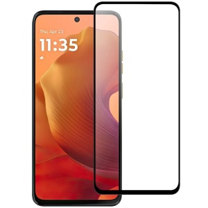 Folie sticla pentru Motorola E15 / G05 / G15 / G15 Power / G56, full glue, SKYDDAR 5D - Negru - Img 1