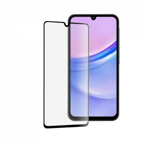 Folie sticla pentru Samsung Galaxy A15 4G / A15 5G / A24 / A25 5G, full glue, SKYDDAR 9H - Negru