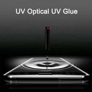 Folie sticla Samsung Galaxy S21, 3D UV cu adeziv LITO - Transparent - Img 3
