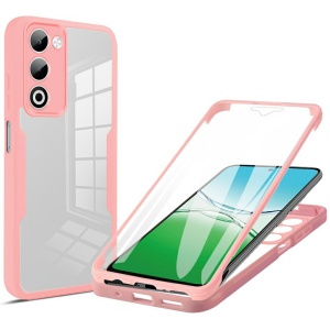 Husa 360° Oppo A5 4G / A5 5G, SKYDDAR INNOVATION, [Pachet 360°] ColorVerse, set cu sticker, Roz
