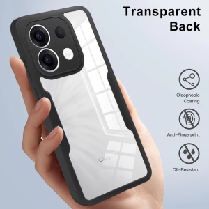 Husa 360° Oppo Reno13 Pro, SKYDDAR INNOVATION, [Pachet 360°] ColorVerse, Roz, set cu sticker - Img 4