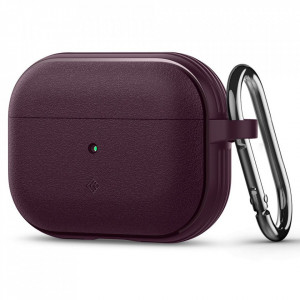 Husa Apple AirPods Pro, Spigen Caseology Vault - Burgundy - Img 6