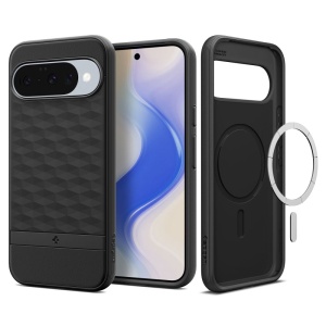 Husa Google Pixel 10 / Pixel 10 Pro, Spigen Caseology Parallax MagSafe, Negru