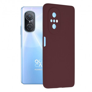 Husa Huawei Nova 9 SE din silicon moale, Techsuit Soft Edge - Plum Violet
