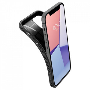 Husa iPhone 12 / 12 Pro, Liquid Air Spigen - Negru - Img 7