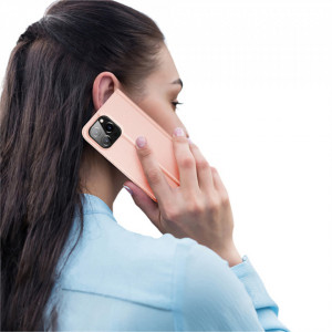 Husa iPhone 14 Pro tip carte, Skin Pro Dux Ducis - Negru - Img 5