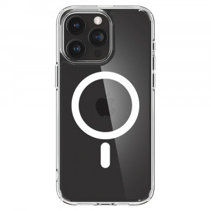 Husa iPhone 15 Pro, Spigen Ultra Hybrid MagSafe - Alb - Img 2