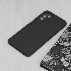 Husa Oppo A16 / A16s / A54s din silicon moale, Techsuit Soft Edge - Negru - Img 5