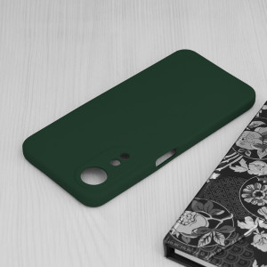 Husa Oppo A58 5G / A78 5G din silicon moale, Techsuit Soft Edge - Verde - Img 3