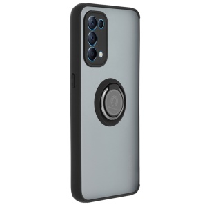 Husă Oppo Reno5 5G / Find X3 Lite 5G SKYDDAR Glinth+ cu Inel Rotativ 360°, Compatibilitate Magnetică, Absorbție Șocuri, Design Subțire și Elegant - Negru - Img 12
