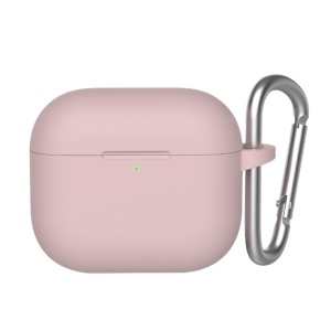 Husa pentru AirPods 3 din silicon moale, Blueo Liquid Silicone, Roz