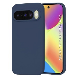 Husa pentru Google Pixel 10 / Pixel 10 Pro, SKYDDAR INNOVATION, din Silicon Catifelat, SoftElegance , Bleumarin, set cu sticker