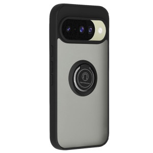 Husa pentru Google Pixel 10 / Pixel 10 Pro, SKYDDAR INNOVATION, Glinth+ cu Inel Rotativ 360°, Compatibilitate Magnetica, Negru, set cu sticker  - Img 5