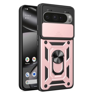 Husa pentru Google Pixel 10 Pro XL, SKYDDAR INNOVATION, CamShield, Roz, set cu sticker