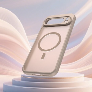 Husa pentru Google Pixel 10 Pro XL, SKYDDAR INNOVATION, HaloFrost MagSafe II, Antisoc, set cu sticker, Auriu - Img 3