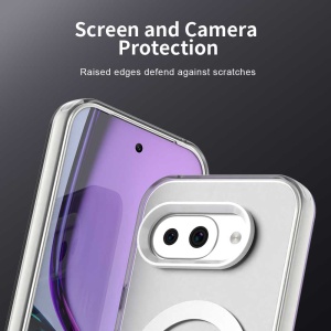 Husa pentru Google Pixel 10a, MagSafe, Antisoc, set cu sticker, CandyCase, Alb - Img 3