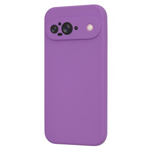 Husa pentru Google Pixel 9 din Silicon Catifelat, Protectie Premium, Skyddar SoftElegance - Mov - Img 3