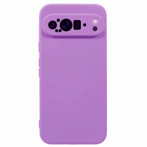 Husa pentru Google Pixel 9 Pro XL din Silicon Catifelat, Protectie Premium, Skyddar SoftElegance - Mov - Img 1