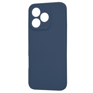 Husa pentru Honor 400 Lite, SKYDDAR INNOVATION, din Silicon Catifelat, SoftElegance , Bleumarin, set cu sticker - Img 4