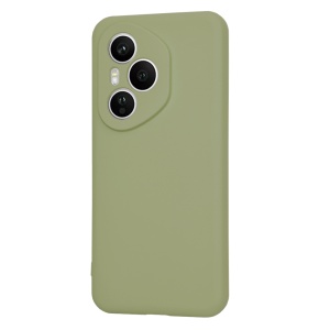 Husa pentru Honor 400 Pro, SKYDDAR INNOVATION, din Silicon Catifelat, SoftElegance, set cu sticker, Verde - Img 3