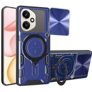 Husa pentru Honor 400, SKYDDAR INNOVATION, CamGuard Pro, Inel Magnetic, Protectie Camera, set cu sticker, Albastru