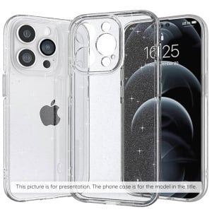 Husa pentru Honor 400, SKYDDAR INNOVATION, SparkleSkin din Silicon TPU cu Sclipici, Design Elegant, set cu sticker, Transparenta