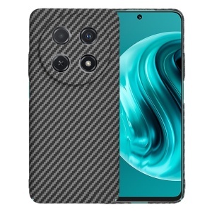 Husa pentru Huawei nova 12i / nova 13i, SKYDDAR INNOVATION, textura carbon, Carbonite FiberShell, set cu sticker, Negru,