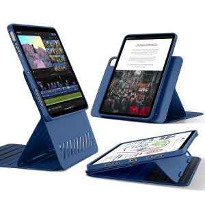 Husa pentru iPad Air 13 (2024 / 2025 / 2026) magnetica, Stand View, Shift Magnetic ESR, Albastru