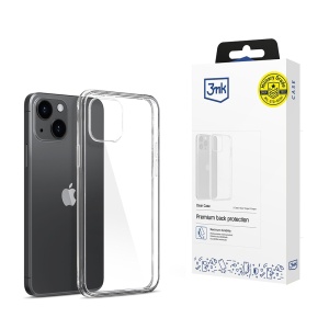 Husa pentru iPhone 15, din silicon, 3mk Clear Case, Transparent