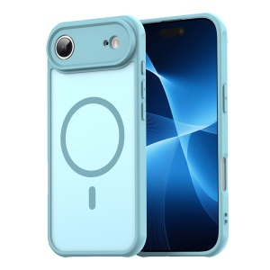 Husa pentru iPhone 17 Air, SKYDDAR INNOVATION, HaloFrost MagSafe II, Antisoc, set cu sticker, Verde menta