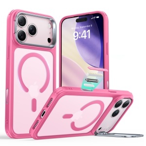 Husa pentru iPhone 17 Pro Max, slim, ESR Classic Hybrid HaloLock Kickstand, Mov