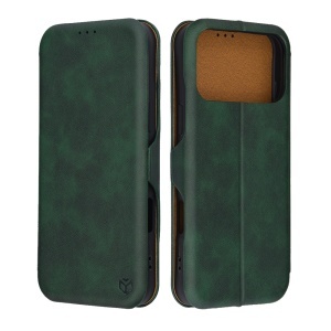 Husa pentru iPhone 17 Pro, SKYDDAR INNOVATION, Safe Wallet tip carte din Piele Ecologica, Suport Carduri, Inchidere Magnetica, Verde, set cu sticker  - Img 8