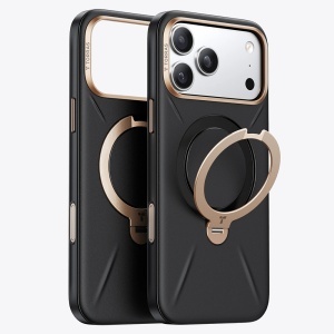 Husa pentru iPhone 18 Pro Max / iPhone 17 Pro Max - Torras QPRO Leather Series - Black