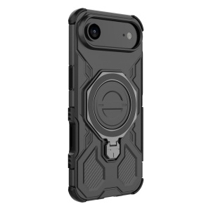 Husa pentru iPhone Air, Antisoc, SKYDDAR INOVATION, Carbon Shield PRO, Magsafe, set cu sticker, Negru - Img 4