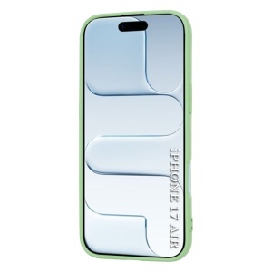 Husa pentru iPhone Air, SKYDDAR INNOVATION, din Silicon Catifelat, SoftFlex Magsafe, set cu sticker, Verde deschis - Img 7