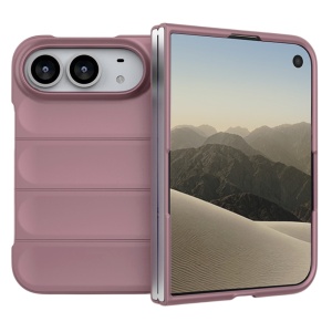 Husa pentru iPhone Duo din Silicon Mat, Antisoc, set cu sticker, Magic Shield, Mov