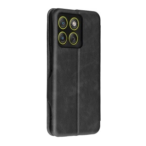 Husa pentru Motorola Edge 70, SKYDDAR INNOVATION, Safe Wallet tip carte din Piele Ecologica, Suport Carduri, Inchidere Magnetica, set cu sticker, Negru - Img 5