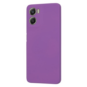 Husa pentru Motorola Moto G06, SKYDDAR INNOVATION, din Silicon Catifelat, SoftElegance, set cu sticker, Mov - Img 3