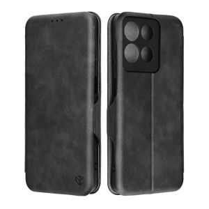 Husa pentru Motorola Moto G15 / Moto G15 Power, SKYDDAR INNOVATION, Safe Wallet tip carte din Piele Ecologica, Suport Carduri, Inchidere Magnetica, set cu sticker, Negru - Img 6