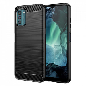 Husa pentru Nokia G11 / G21, Techsuit Carbon Silicon - Negru - Img 1