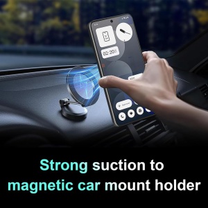 Husa pentru Nothing Phone (3a) Pro, SKYDDAR INNOVATION, CamShield, Verde, set cu sticker - Img 7