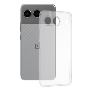 Husa pentru OnePlus Nord 4, SKYDDAR INNOVATION, ClearGuard, din silicon transparent, set cu sticker, Transparenta