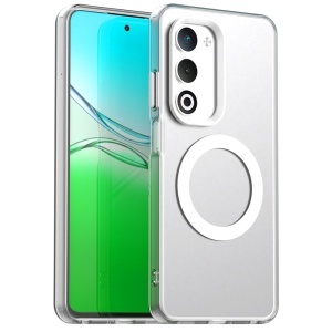 Husa pentru Oppo A5 4G, MagSafe, Antisoc, set cu sticker, CandyCase, Alb