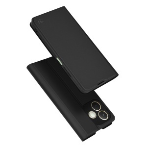 Husa pentru Oppo A5 Pro 5G / A5 Pro 4G, SKYDDAR INNOVATION, Magskin Book, tip Carte cu Portofel Interior, Negru, set cu sticker