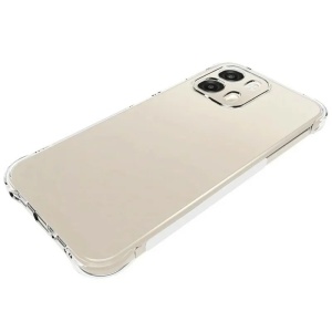 Husa pentru Oppo A6 4G din Silicon Slim, Margini Antisoc, set cu sticker, Shockproof Clear Silicone, Transparenta - Img 2