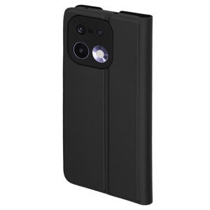 Husa pentru Realme 16 Pro, SKYDDAR INNOVATION, Magskin Book, tip Carte cu Portofel Interior, set cu sticker, Negru - Img 5