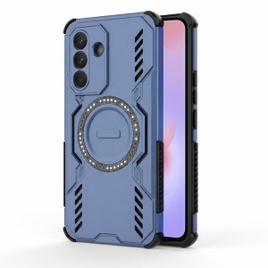 Husa pentru Samsung Galaxy A37 5G, SKYDDAR INOVATION, ArmorMag, Magsafe, set cu sticker, Albastru - Img 1