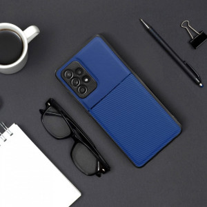 Husa pentru Samsung Galaxy A53 5G din silicon, anti soc, flexibila, set cu sticker, Noble, Albastru - Img 2