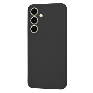 Husa pentru Samsung Galaxy S24 FE din Silicon Catifelat, Protectie Premium, Skyddar SoftElegance - Negru - Img 6