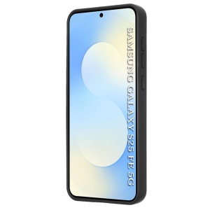 Husa pentru Samsung Galaxy S25 FE, SKYDDAR INNOVATION, Glinth cu Inel Rotativ 360° Magnetic, set cu sticker, Negru  - Img 7